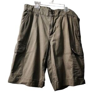 Route 66 Mens Size‎ 34 Outdoor Cargo Shorts Green